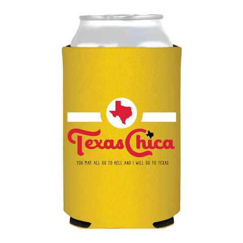 Texas Chica Topo Can Cooler