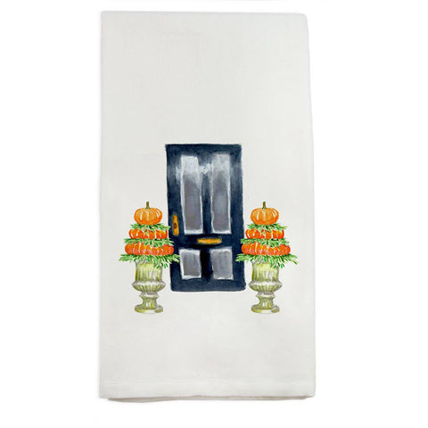 Black Door Pumpkin Kitchen Towel