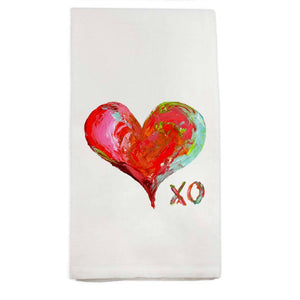 XO Heart Kitchen Towel