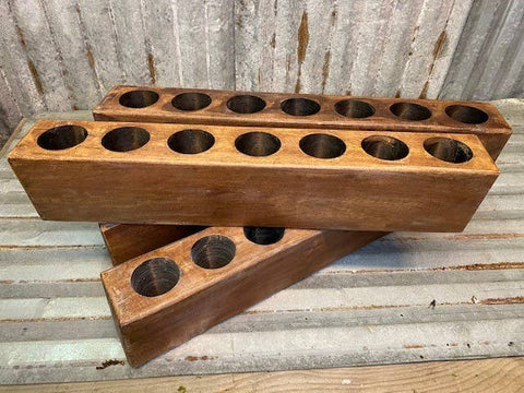 Sugar Mold 7 Hole - Natural