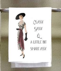 Classy Sassy Kitchen Towel