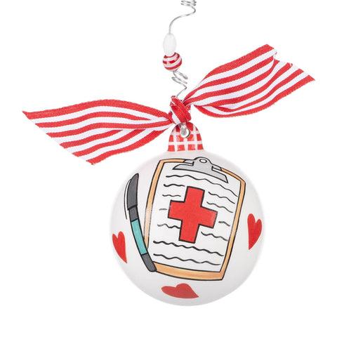 Nurse Off the Charts Ornament