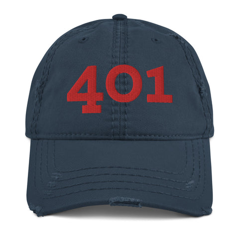 Distressed 401 Hat