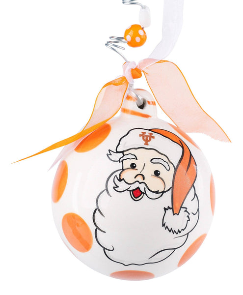 UT Texas We Believe Santa Ornament