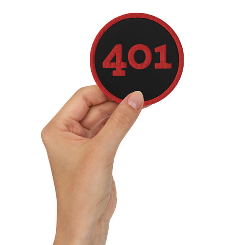 Bellaire 401 Embroidered Patch