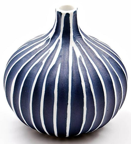 Blue and White Congo Bud Vase