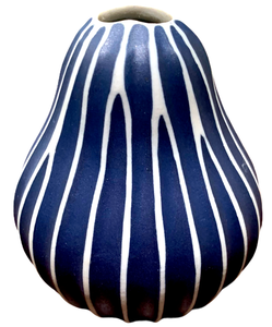 Blue and White Pear Bud Vase