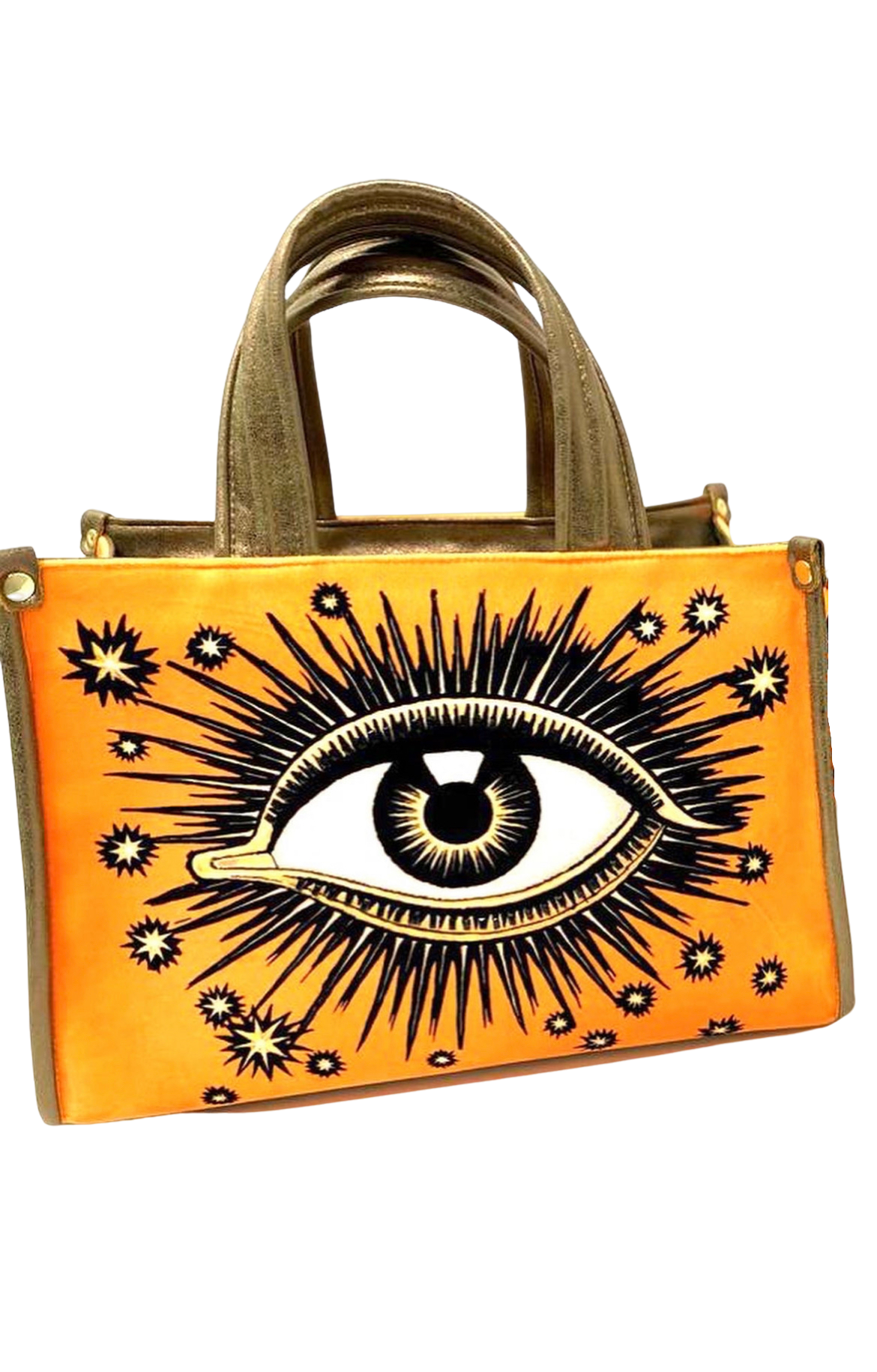 La Grande Velvet Bag - Orange