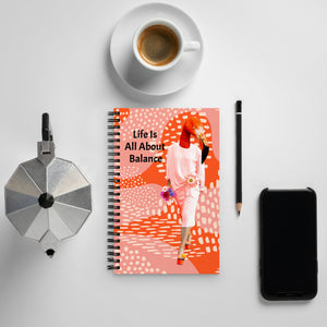 Flamingo Balance Notebook