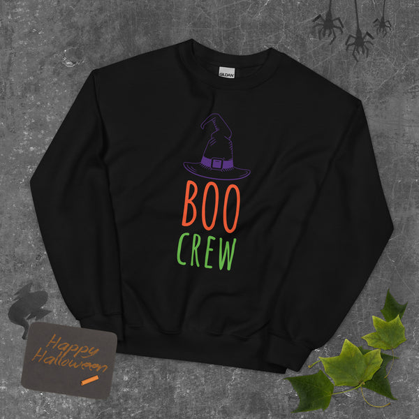 Halloween Boo Crew Sweatshirt