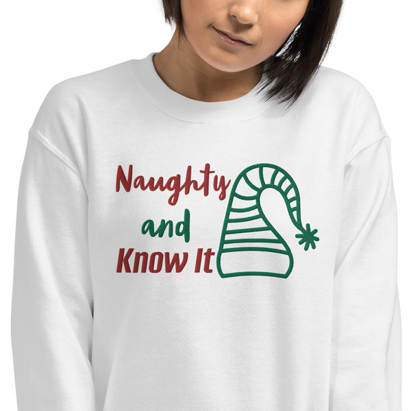 Naughty & Know It Sweatshirt