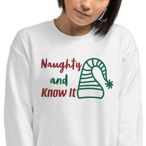 Naughty & Know It Sweatshirt